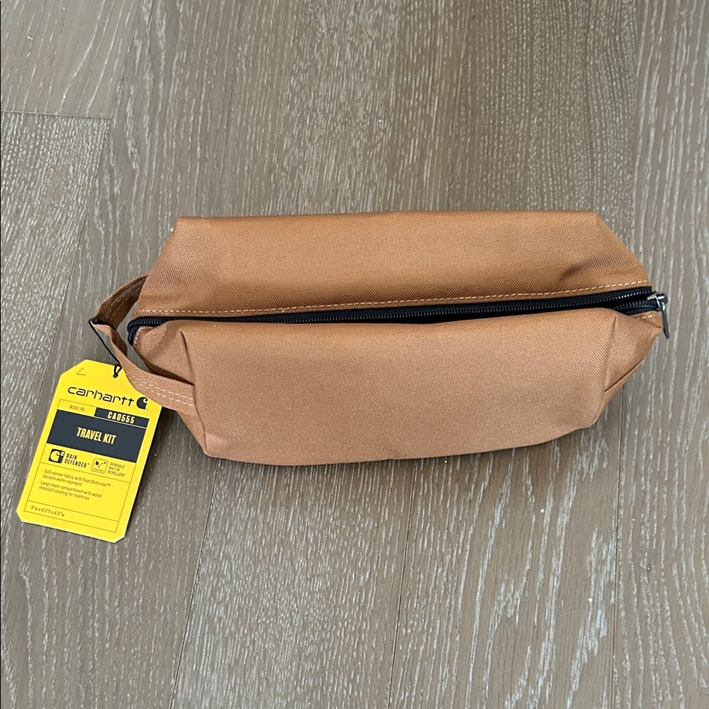 Carhartt Brown Travel Kit / Toiletry Bag - Picture 3 of 6